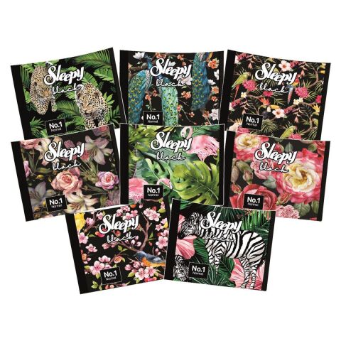 9 AL 7 ÖDE Sleepy Black Normal 40'lı Günlük Ped, ROSIE Hediye