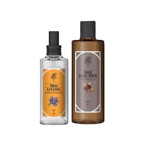 Rebul Lavanda Lavanta Kolonyası 100 ML ve Dark Spice 270 ml