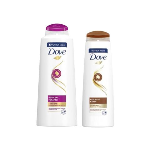Dove Şampuan Uzun Saç Terapisi ve Besleyici Bakım Şampuanı