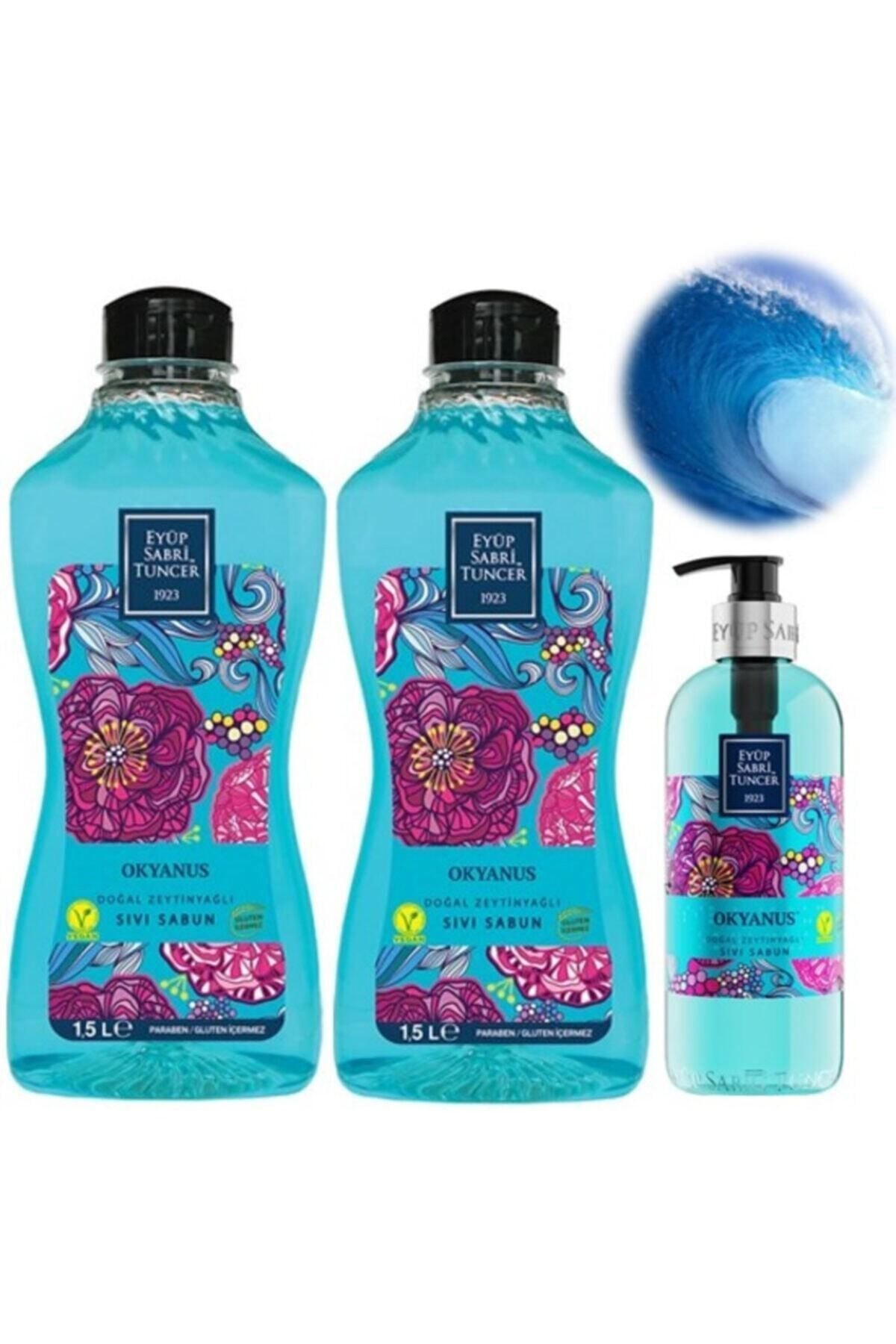 Est Okyanus Doğ.zeytinyağlı Sabun Set(2x1500ml-1x500ml)
