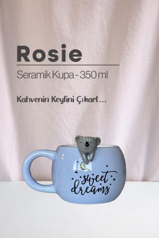 Tavşan, Koala ve Panda Seramik Kupa 350 ml