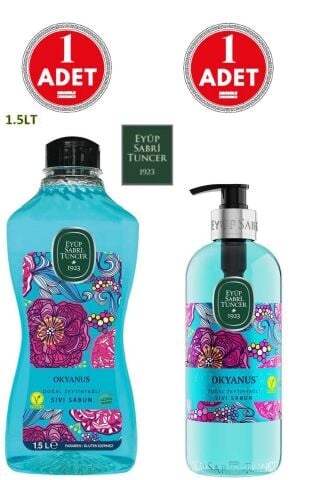 Okyanus Sıvı Sabun Seti 1500 ml Ve 500 ml