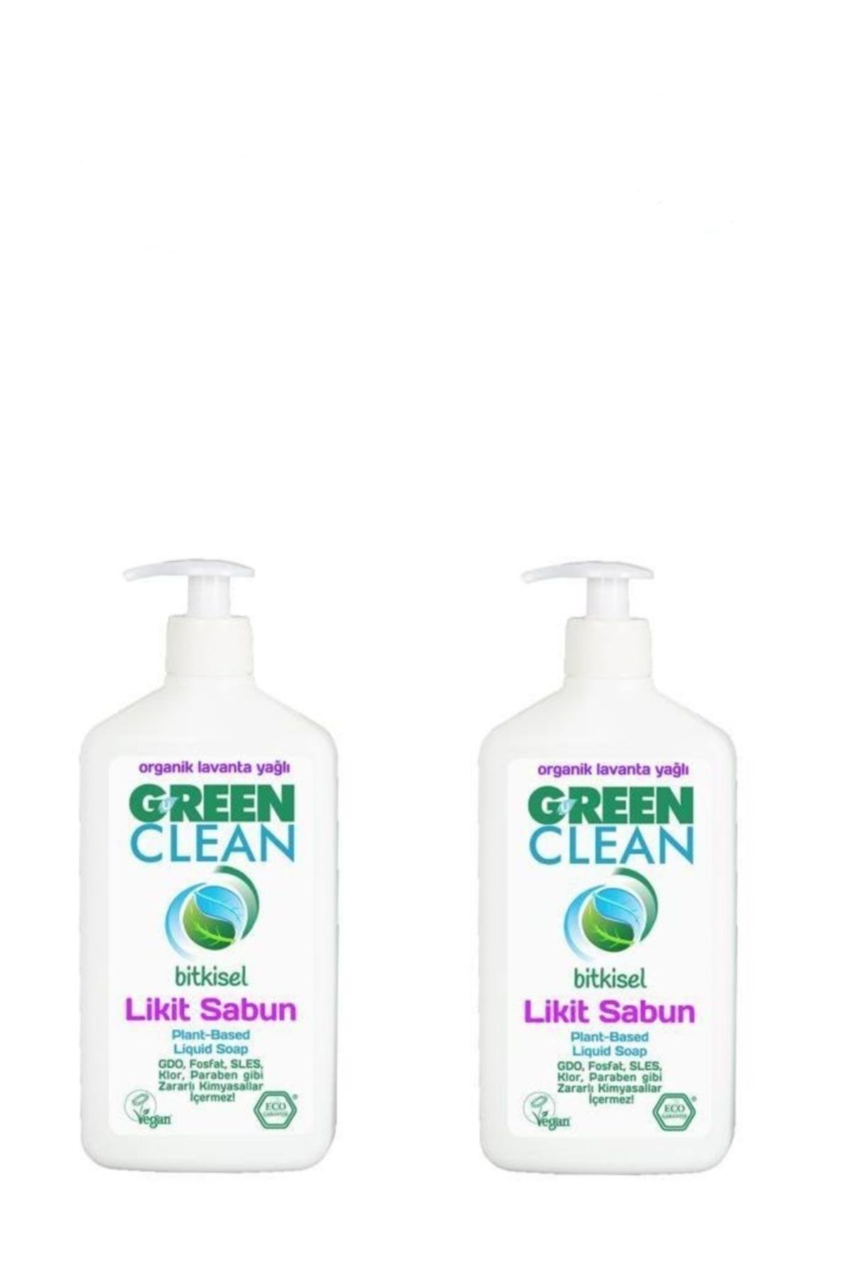 Green Clean Organik Portakal Yağlı Likit Sabun 500 ml 2'li Set