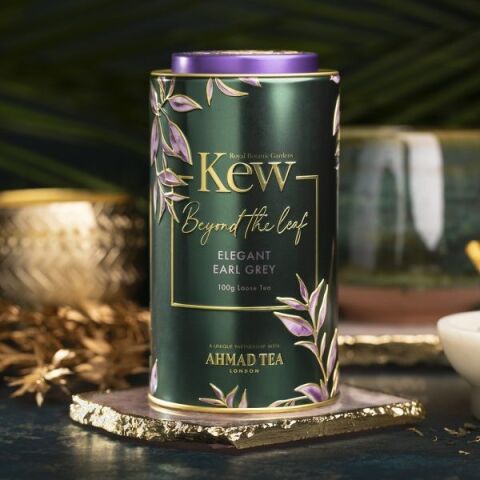 Kew Garden Elegant Earl Grey 100 G, 7 kutu ve Rakun Kupa