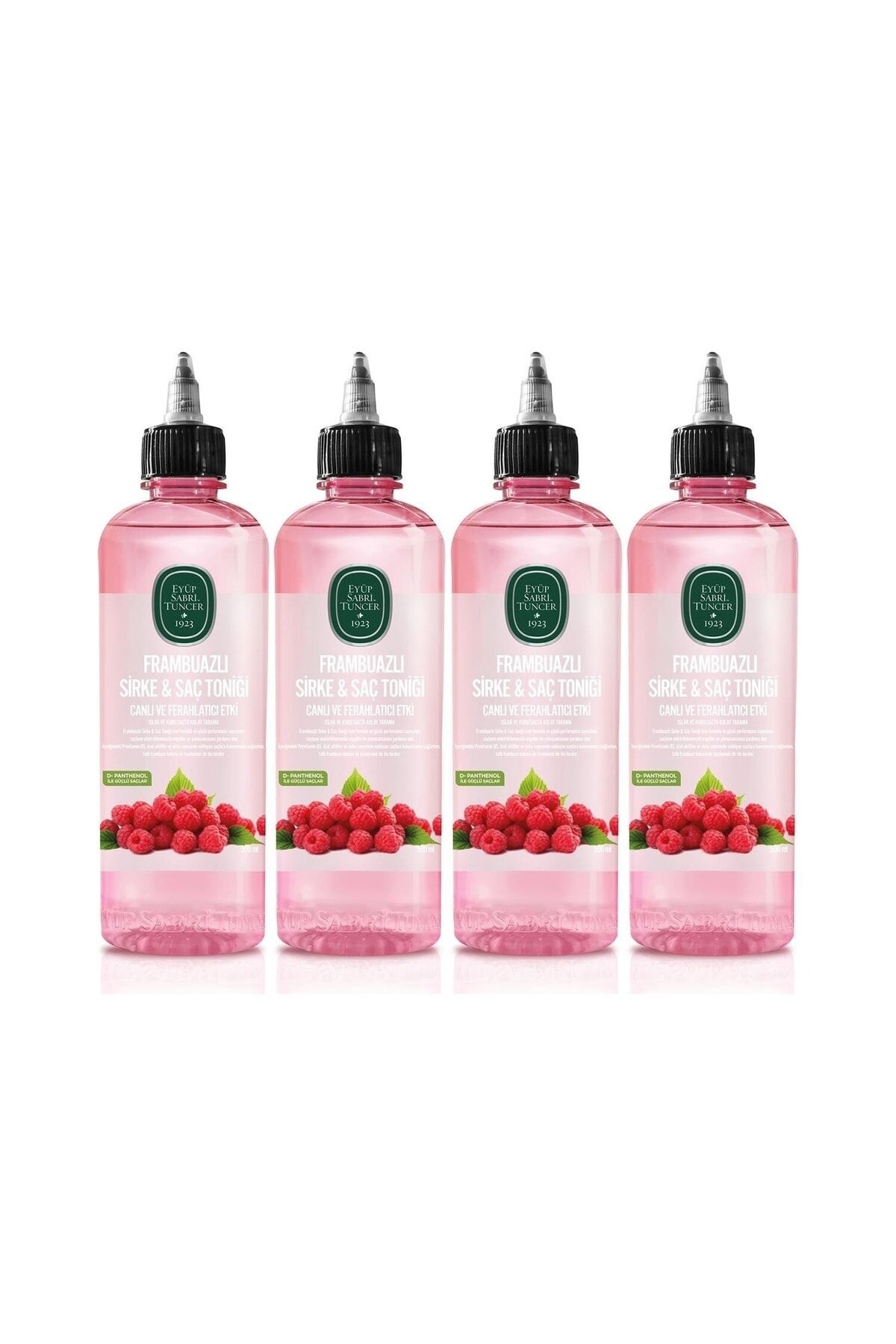 Eyüp Sabri Tuncer Frambuazlı Sirke & Saç Toniği 500 ml x 4