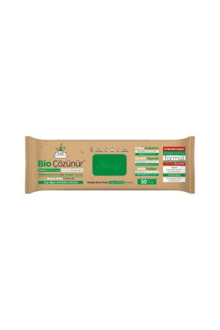 Sleepy Easy Clean Bio Çözünür Çay Ağacı ve Misket Limonu Yüzey Temizlik Havlusu 50 Yaprak