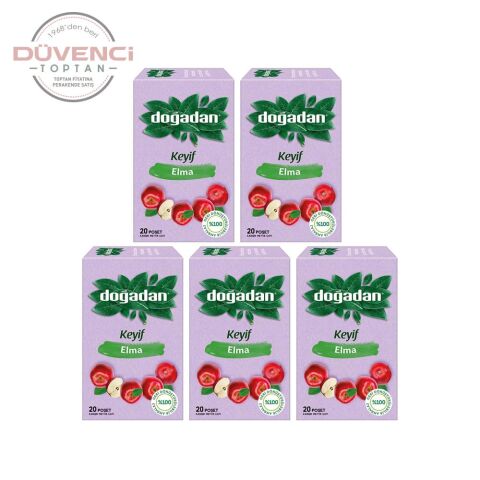 Doğadan Elma Çayı 20'li x 5 Adet