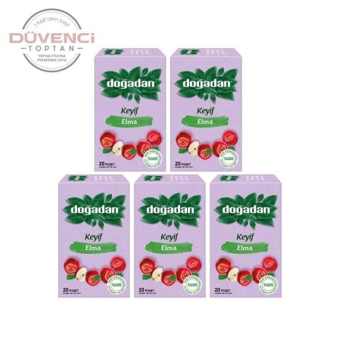 Doğadan Elma Çayı 20'li x 5 Adet