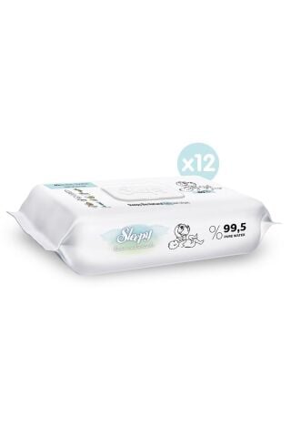 Sleepy Islak Mendil Bio Natural Yeni Doğan 40X12 Adet