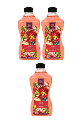 Eyüp Sabri Tuncer Doğal Zeytinyağlı Sıvı Sabun Amber 1.5 litre Pet Şişe x 3 Adet