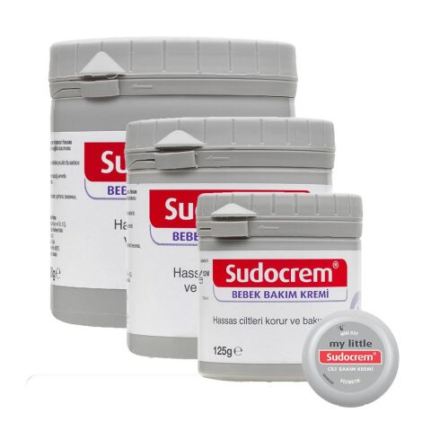 Sudocrem Cilt Bakım Kremi 22 gr, 125 gr, 250 gr, ve 400 gr