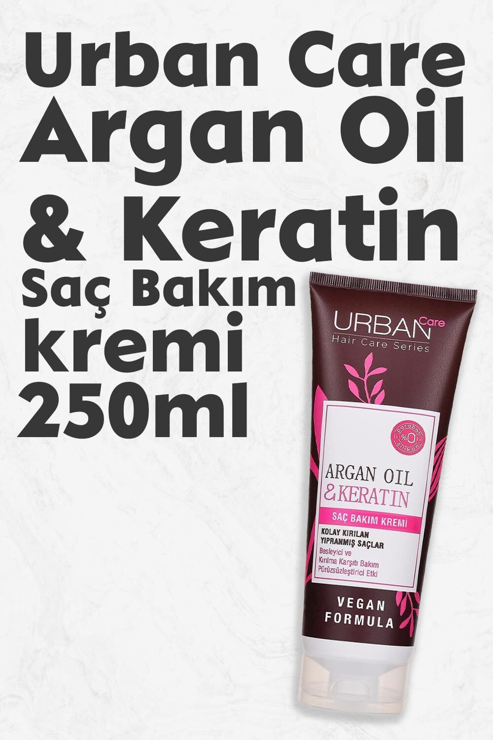 Urban Care Argan Oil & Keratin Bakım Kremi 250 ml