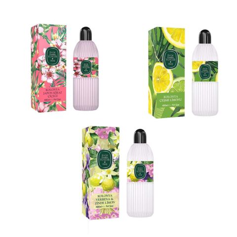 Eyüp Sabri Tuncer Kolonya Verbena & Zinde Limon, Japon Kiraz Çiçeği ve Çeşme Limonu