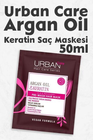 Urban Care Argan Oil & Keratin Saç Maskesi 50 ml