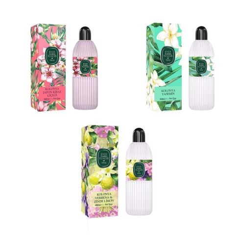 Eyüp Sabri Tuncer Kolonya Verbena & Zinde Limon, Japon Kiraz Çiçeği ve Yasemin