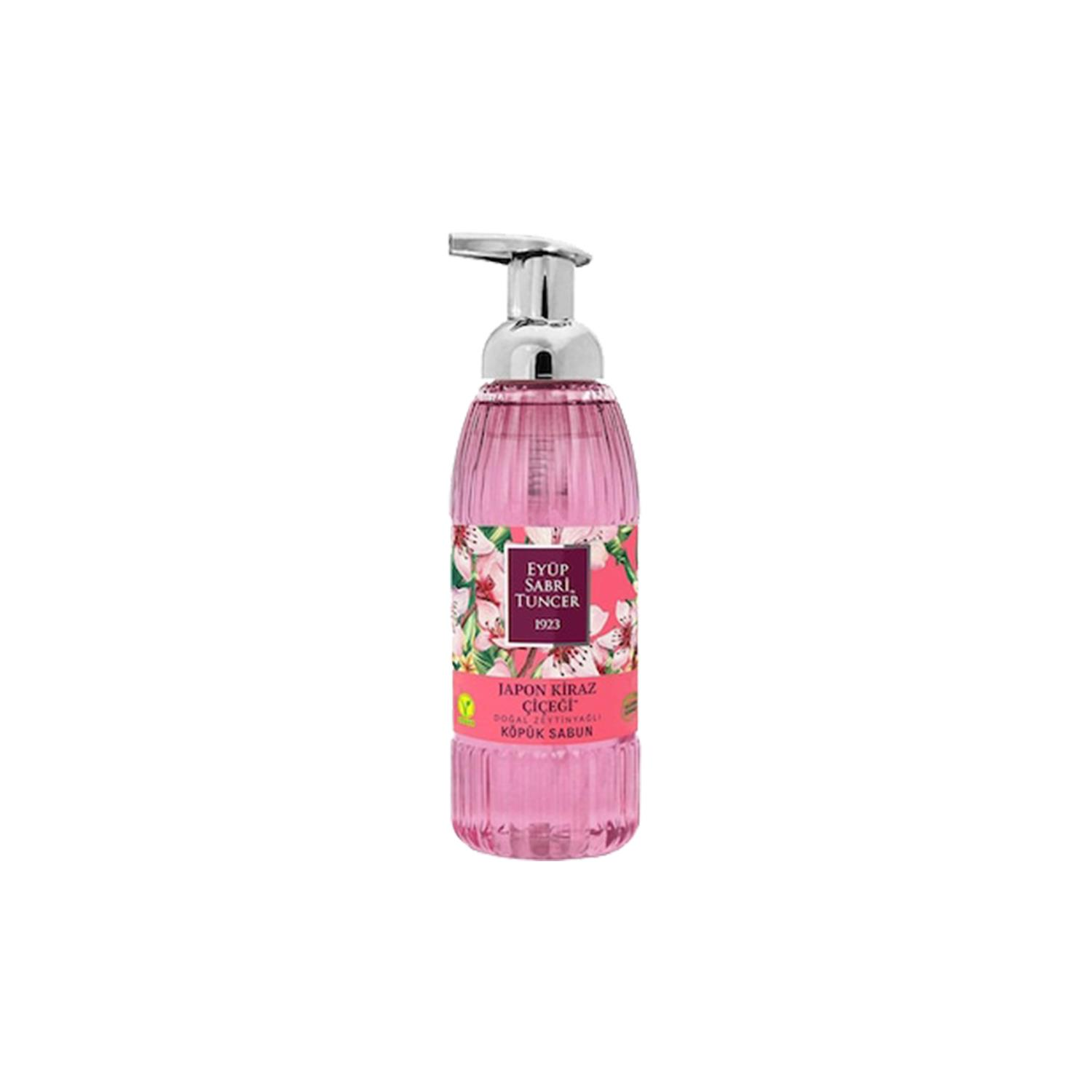 Eyüp Sabri Tuncer Zeytinyağlı Japon Kiraz Çiçeği Köpük Sabun 500 ML