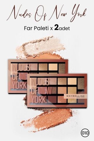 Maybelline Nudes Of New York 010 Far Paleti x 2 Adet