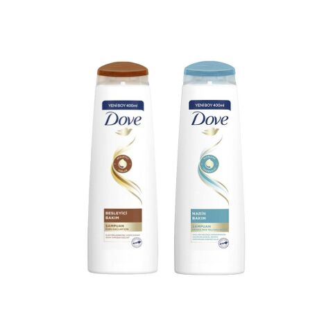 Dove Saç Bakım Şampuanı Besleyici Bakım ve Narin Bakım