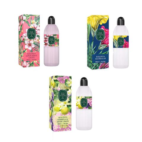 Eyüp Sabri Tuncer Kolonya Verbena & Zinde Limon, Japon Kiraz Çiçeği ve Hatıralar