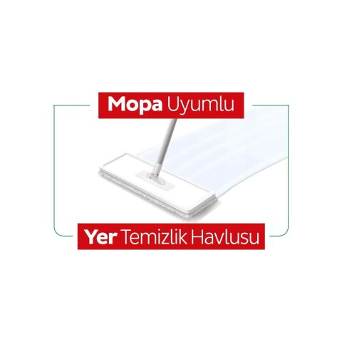 Sleepy Çamaşır Suyu Katkılı Mopa Uyumlu  Islak Mendil 50'li x 3 ve ROSIE