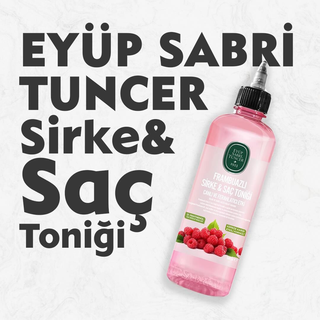 Eyüp Sabri Tuncer Frambuazlı Sirke & Saç Toniği 500 ml