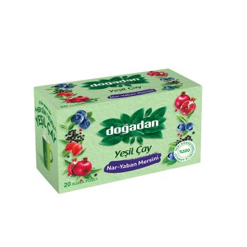 48 AL 44 ÖDE Doğadan Nar Yaban Mersini Yeşil Çay 20'li ve ROSIE