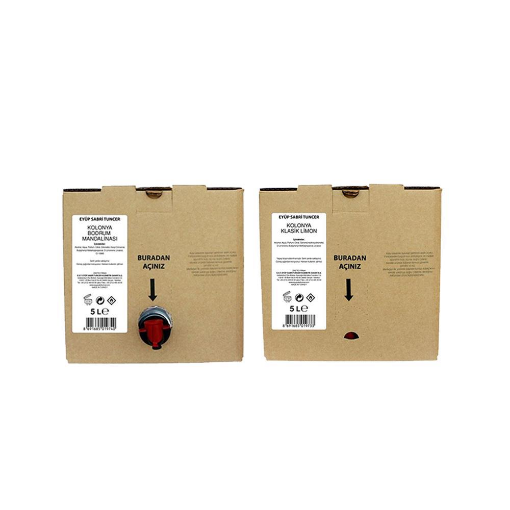 Eyüp Sabri Tuncer Bodrum Mandalinası ve Klasik Lİmon Kolonyası 5 lt
