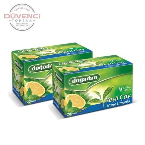 Doğadan Yeşil Çay Nane Limon Karışımı 20'li x 2 Adet