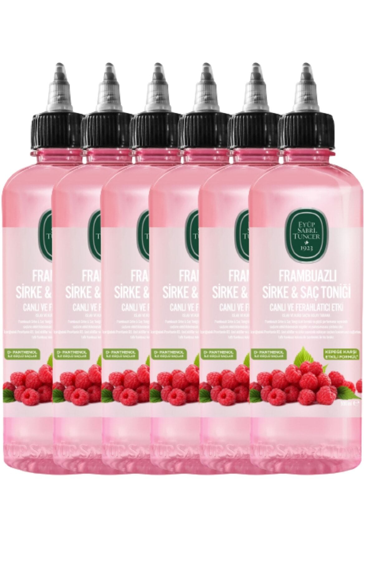Eyüp Sabri Tuncer Frambuazlı Sirke & Saç Toniği 500 ml x 6 Adet