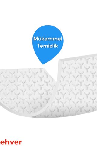 Sleepy 3'Lü Easy Clean Çamaşır Suyu Katkılı Mopa Uyumlu Yer Temizlik Havlusu (150 Yaprak)
