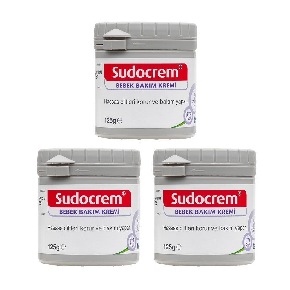 Sudocrem Bebek Bakım Kremi 125 gr x 3