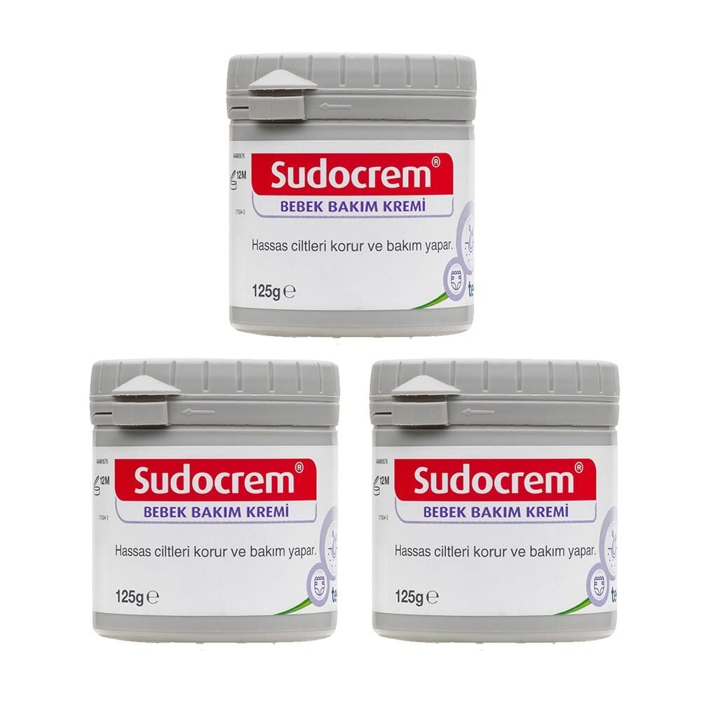 Sudocrem Bebek Bakım Kremi 125 gr x 3