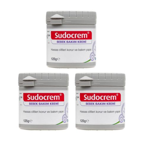 Sudocrem Bebek Bakım Kremi 125 gr x 3