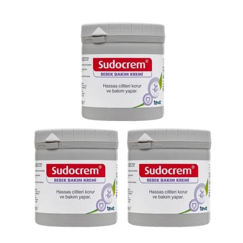 Sudocrem Pişik Kremi ve Bebek Bakım Kremi 400 gr x 3
