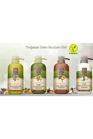 Eyüp Sabri Tuncer Zeytinyağlı, Macadamia, Argan, Hindistan Cevizi 600 ML Şampuanlar