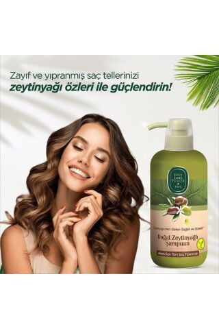 Eyüp Sabri Tuncer Zeytinyağlı, Macadamia, Argan, Hindistan Cevizi 600 ML Şampuanlar