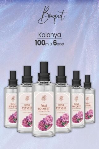 Rebul Bouquet Kolonya 100 ml x 6 Adet
