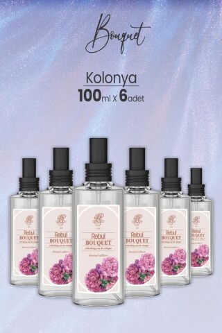 Rebul Bouquet Kolonya 100 ml x 6 Adet