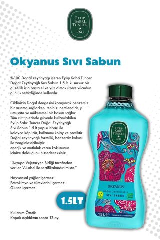 Ayvalık Zeytin Çiçeği ve Okyanus Sıvı Sabun 1.5L ve ROSIE