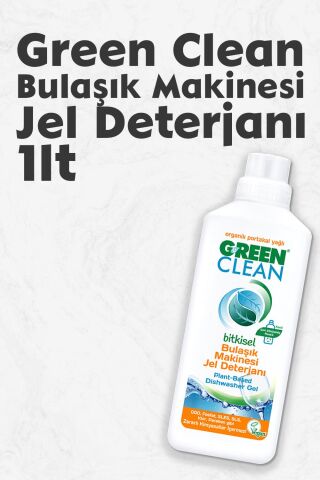 U Green Clean Bulaşık Makinesi Jel Deterjan 1 L