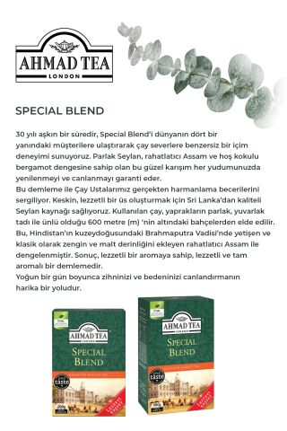 3 Paket dökme çay Special Blend 400 g ve Oda Kokusu