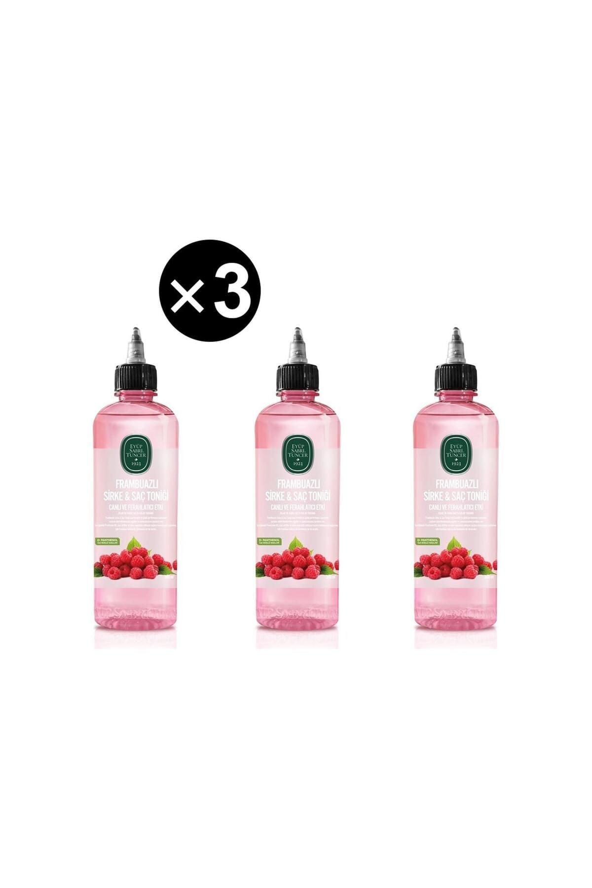Frambuazlı Sirke & Saç Toniği 500 ml 3 Adet