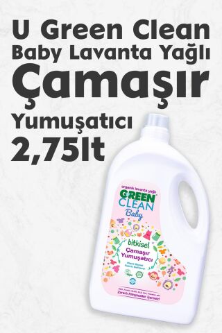 Green Clean Baby Çamaşır Yumuşatıcısı 2750 ml Yıkama