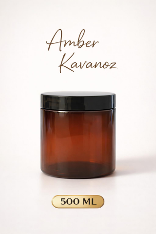 Plastik Kavanoz 500 ML