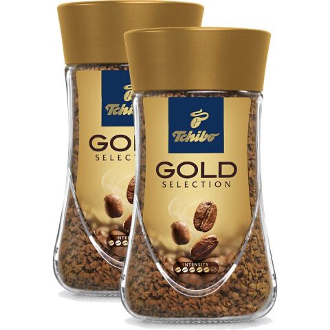 Tchibo Gold Selection Çözünebilir Kahve 100 gr x 2'li Avantajlı Paket