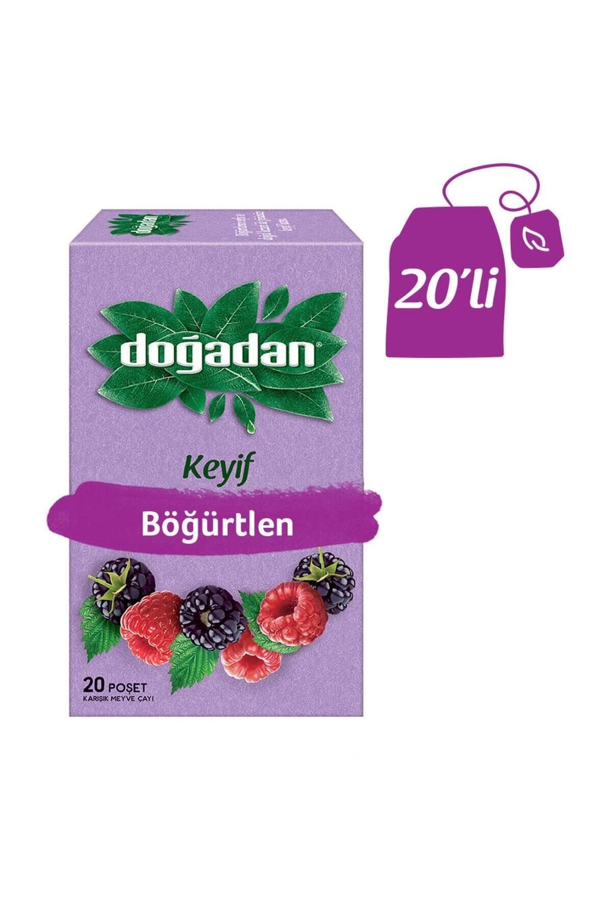 Doğadan Böğürtlenli Karışık Meyve Çayı