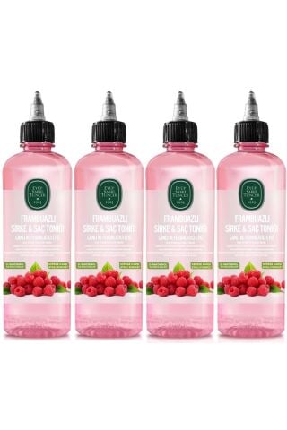 Eyüp Sabri Tuncer Saç Toniği 500ml Frambuazlı Sirkeli (4 LÜ SET)