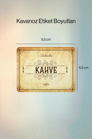 Kozmetik Temalı Kavanoz Etiketleri