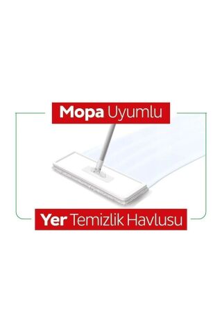 Sleepy Beyaz Sabun,Çamaşır Suyu,Arap Sabun Mop Uyumlu Yer Temizlik Havlusu 3X50