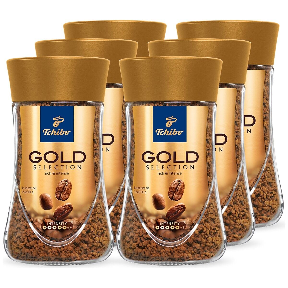 Tchibo Gold Selection Çözünebilir Kahve 6 x 100 gr